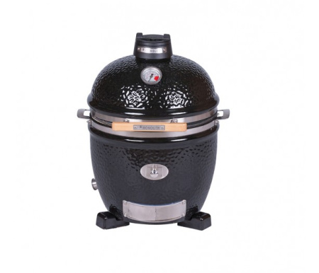 Керамический гриль Monolith Junior Black PRO 2.0